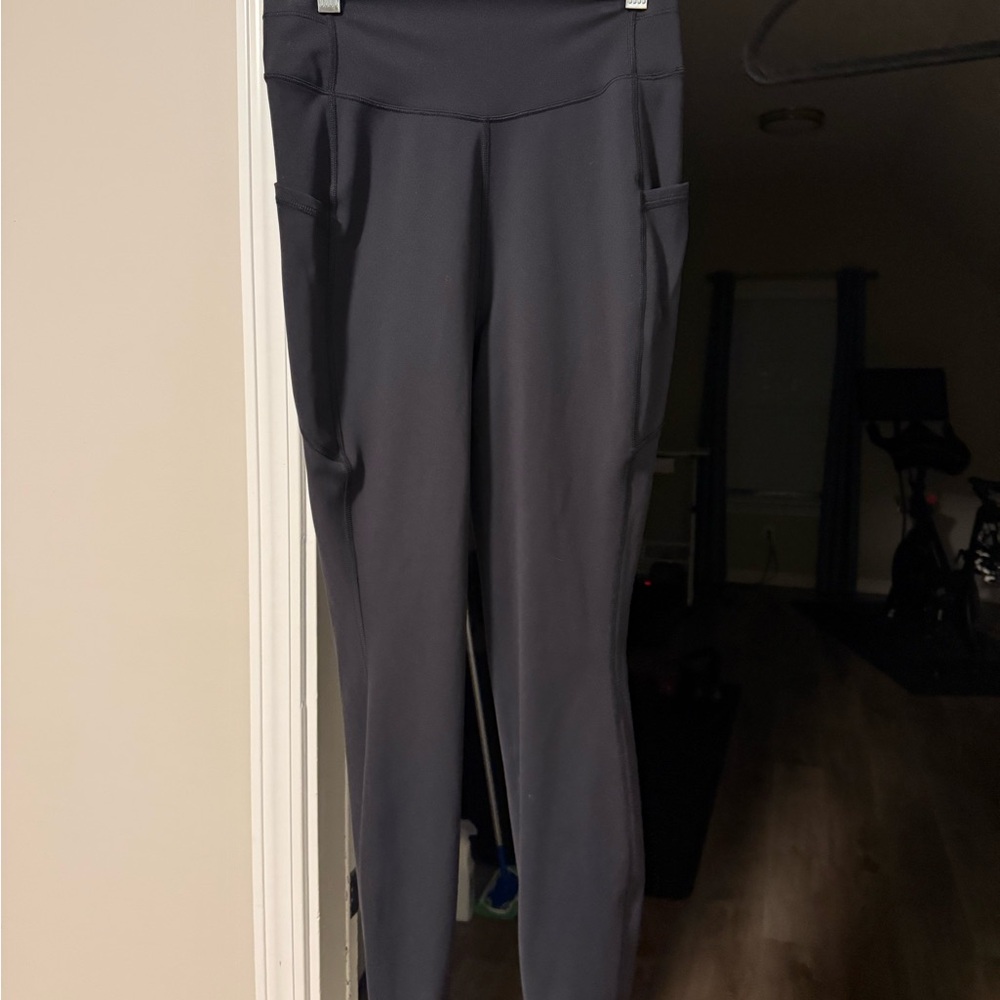 Glowmode Women's Black High-Waisted leggings with pockets